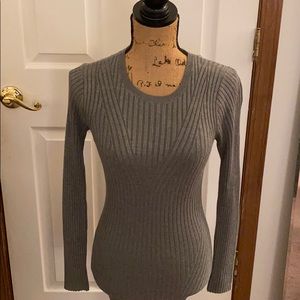 Gray sweater dress by Express